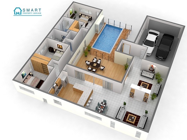 3D Floor Plans for Estate Agents