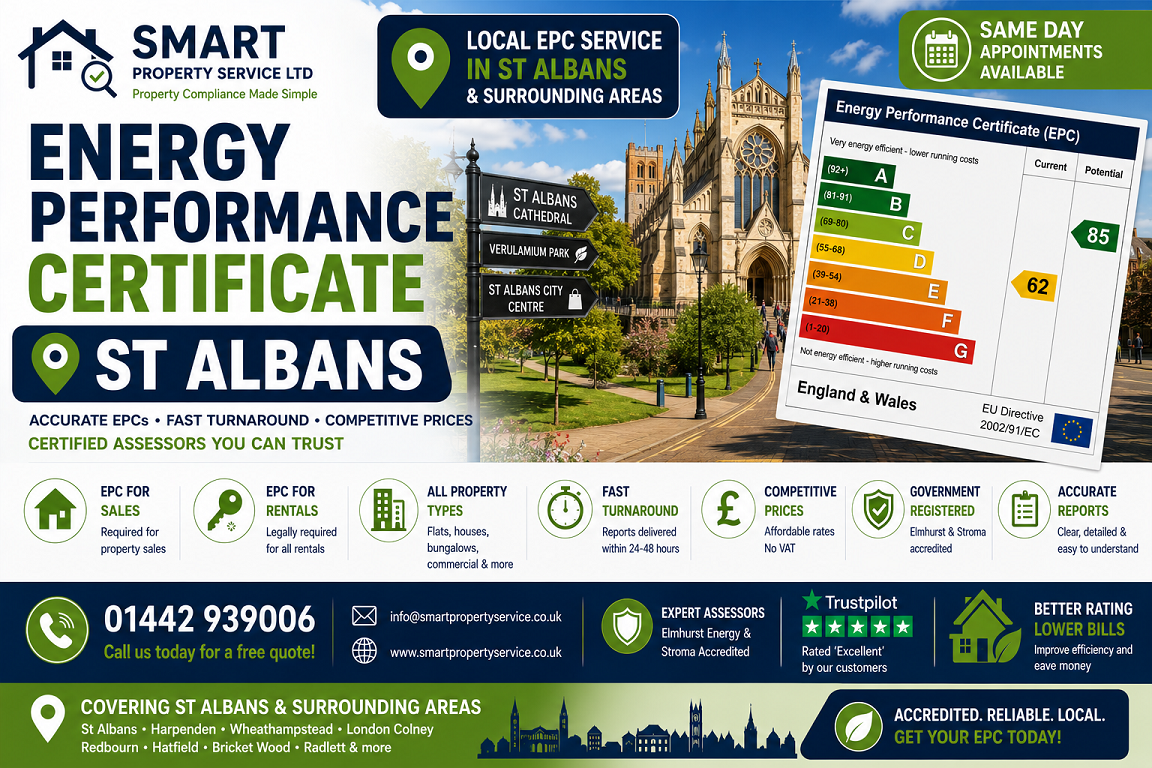 ENERGY PERFORMANCE CERTIFICATE St Albans