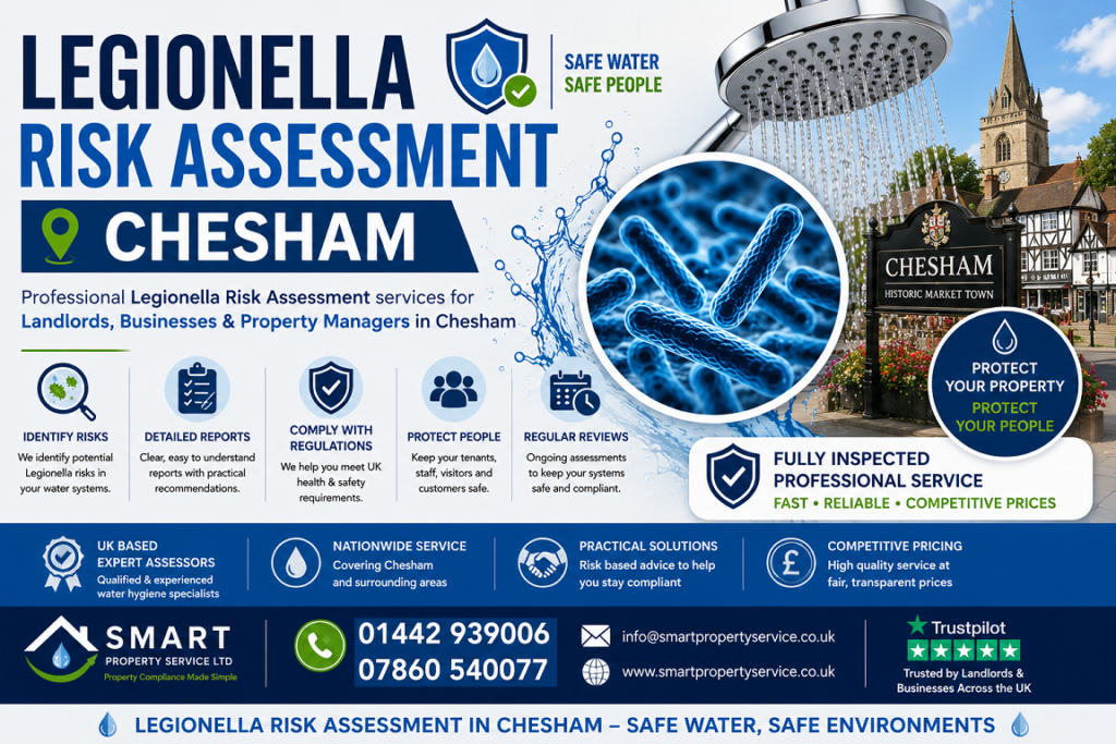 Legionella Risk Assessment Chesham