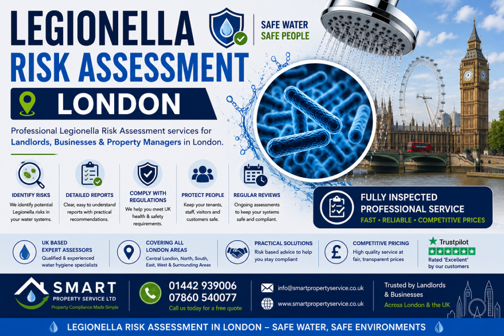 Legionella Risk Assessment London