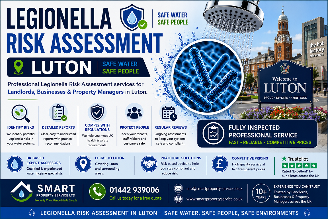 Legionella Risk Assessment Luton