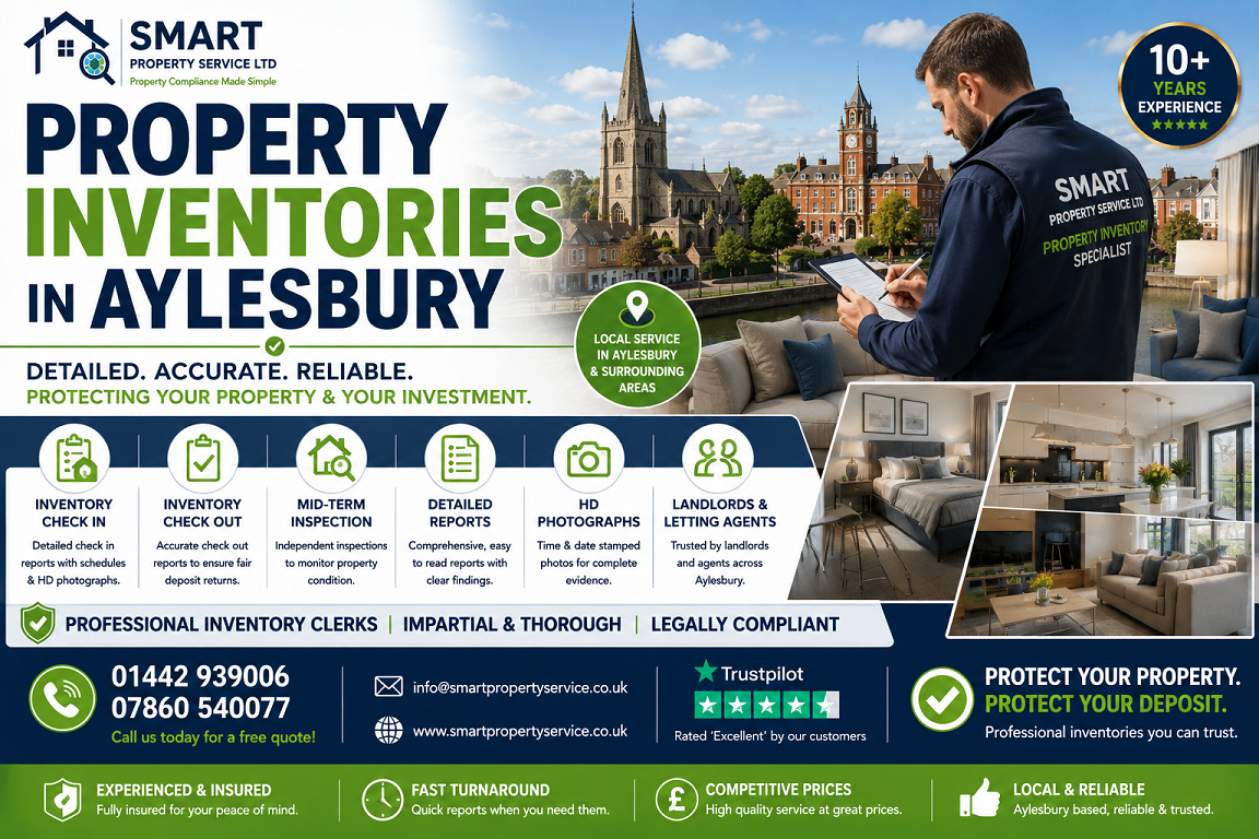Property Inventories in Aylesbury