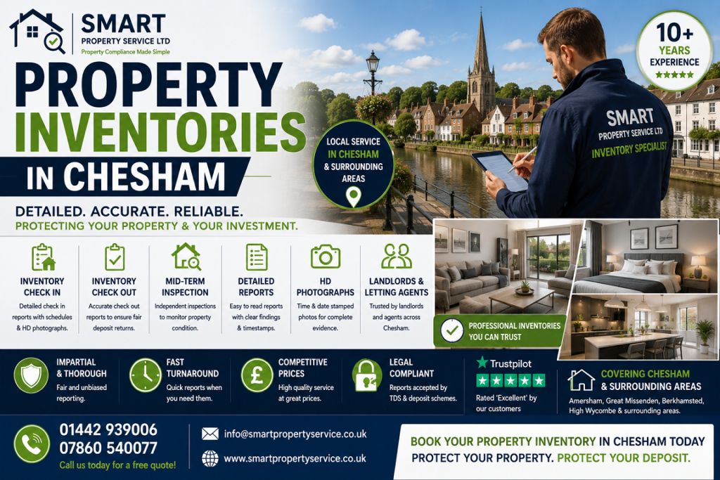 Property Inventories in Chesham