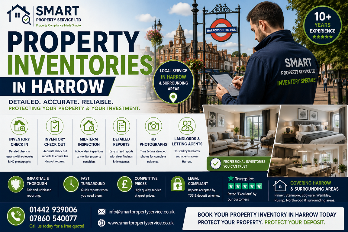 Property Inventories in Harrow