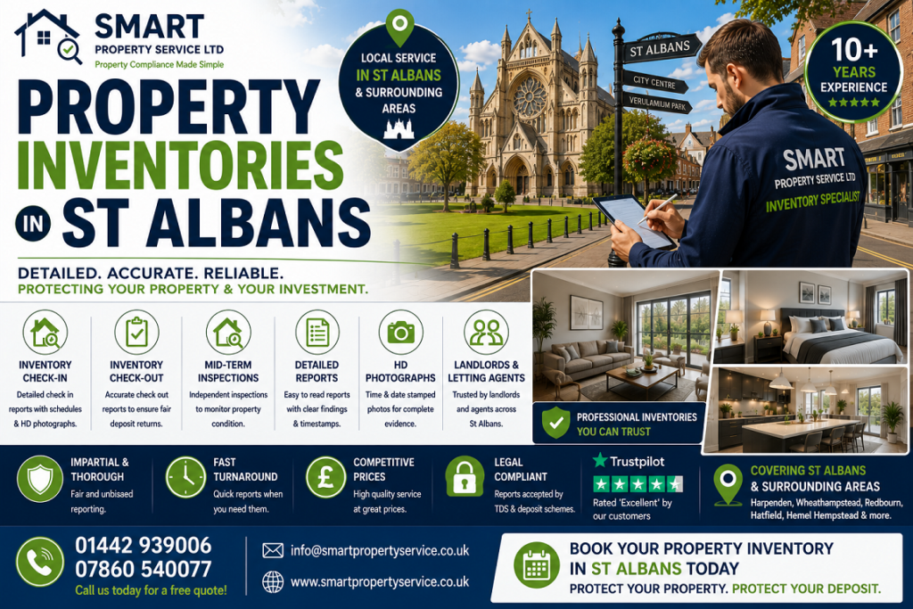 Property Inventories in St Albans