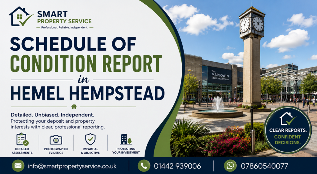 Schedule of Condition Report in Hemel Hempstead