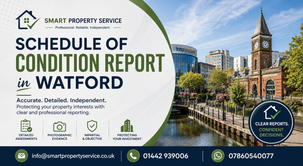 Schedule of Condition Report in Watford